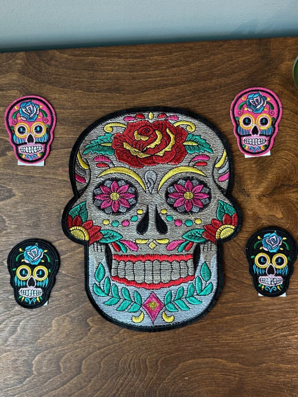 Sugar Skull Patches